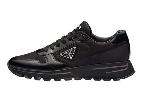 prada sneakers nylon|Prada prax 01 sneakers black.